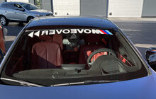 Move Over>> for M Motorsport Performance Power Decal Sticker fit to all G F and E series
 3